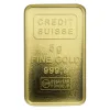 5 Gram Credit Suisse Gold Bar Statue of Liberty (In Assay) - Image 2
