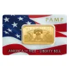 1 oz PAMP Suisse America The Free Statue of Liberty, American Buffalo, Liberty Bell or Bald Eagle Gold Bar (In Assay) - Image 4